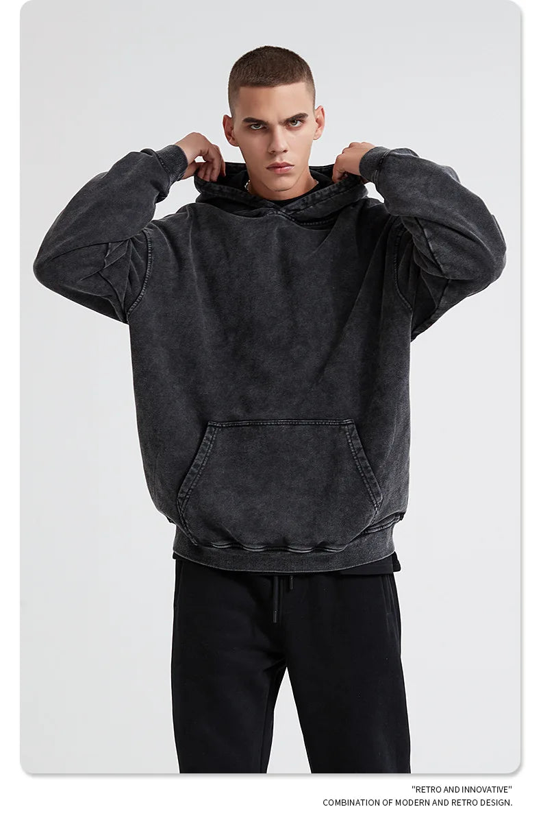 Bornladies Retro Verdikte Hoodie Mode Warme Trui 100% Katoen Dames Trend