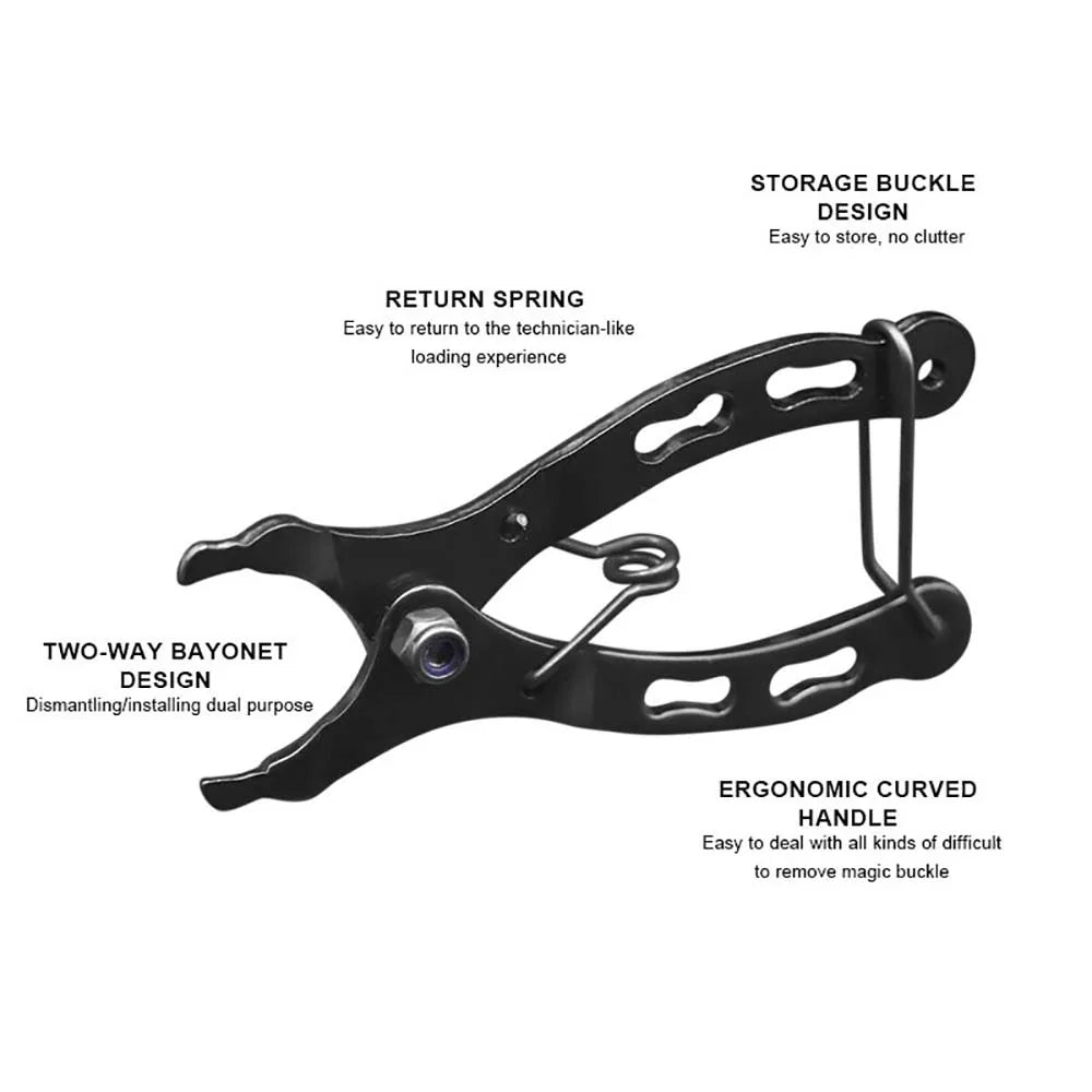 Draagbare MTB-kettingknijper Mini Bike Magic Buckle Quick Link Tool Fiets