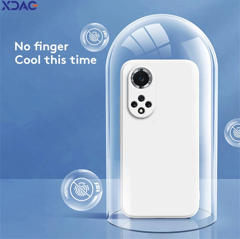 Eenvoudige telefoonhoes voor Huawei Nova9 Nova 9 Pro SE 9Pro 9SE 5G Hoge kwaliteit vierkant