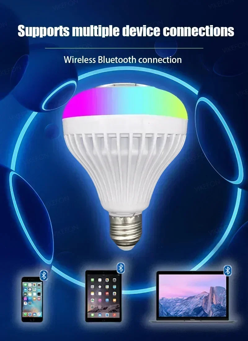 Bluetooth-luidspreker LED-muzieklamp met ingebouwde draadloze smart