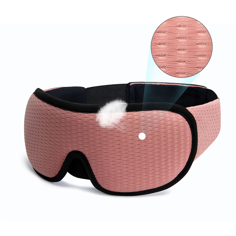 3D Slaapmasker Blokkeert Licht Zacht Gevoerd Slaapmasker Voor De Ogen Slaapmasker Oog
