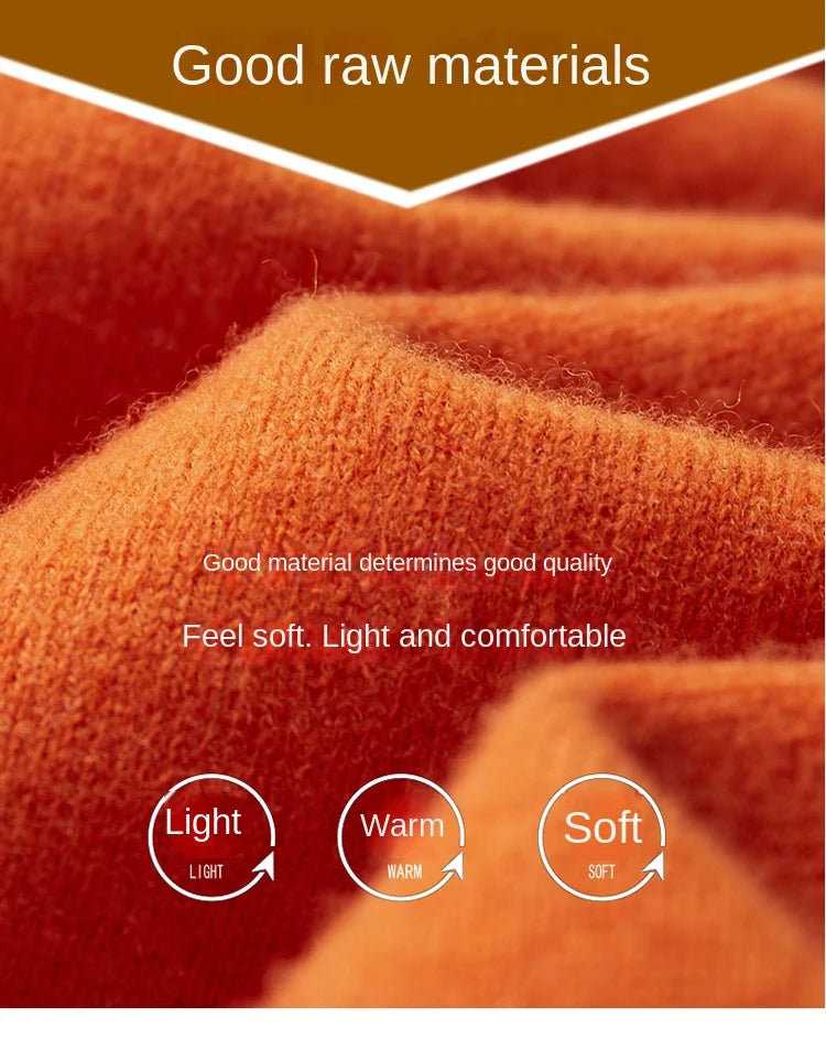 Cashmere Sweater O neck Pullovers Men s Loose Oversized M 3XL Knitted Bottom Shirt Autumn Winter