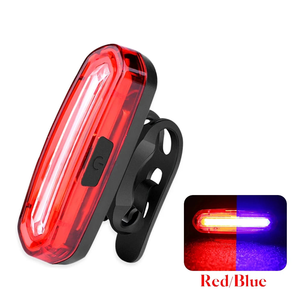 MTB Racefiets Achterlicht USB Oplaadbaar LED Fiets Achterlicht Eenvoudig te Installeren