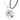 Good Simple Quality Couple Pendant Necklace Electrocardiogram, Magnetic Heart