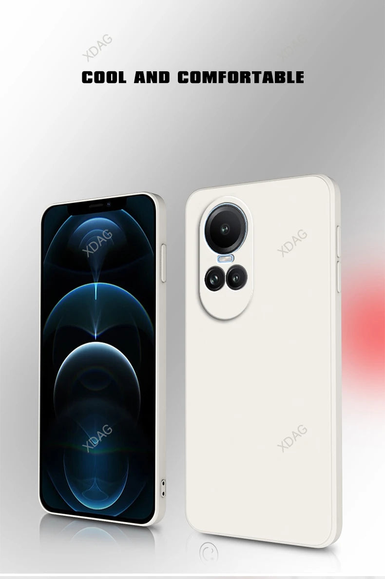 Interne, vlokken telefoonhoes voor Oppo Reno 10 Reno10 Pro 10Pro 5G Global