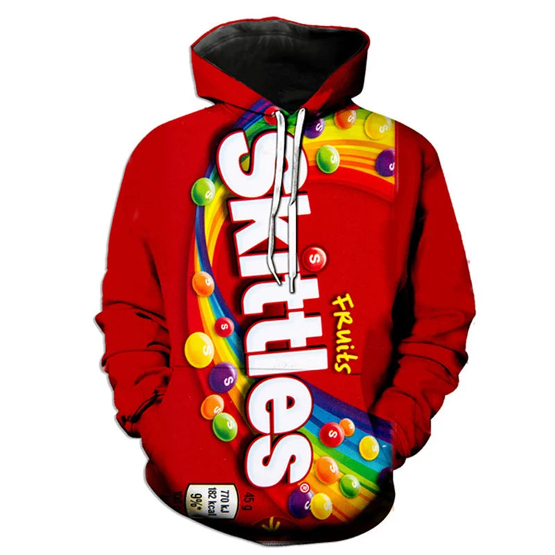 Cheetos Snack Hoodeis Men Fashion Funny 3D Printed Long Sleeve Sweatshirts Women Casual Harajuku Hip