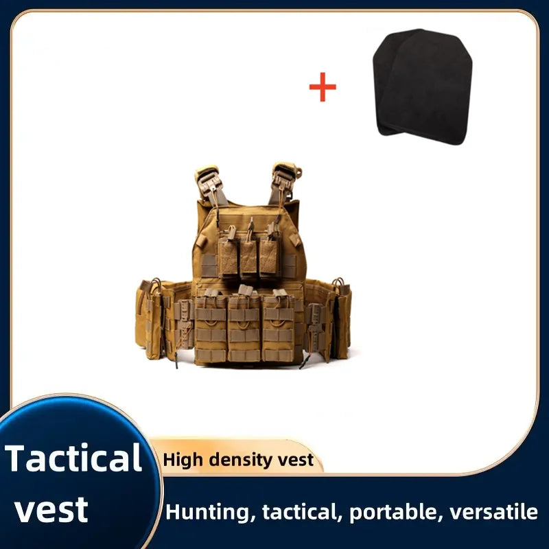 The best selling 600d polyester tactical vest durable, breathable and adjustable Molle design with