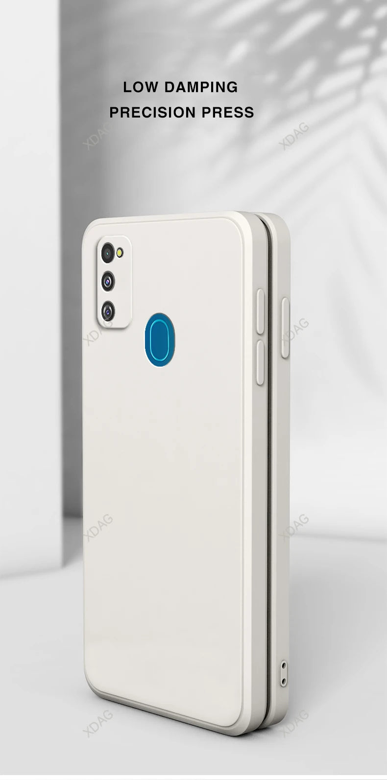 Klassieke, hoogwaardige hoes voor Samsung Galaxy M21 6.4 SM M215f SM M215f DS SM