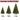 150 210cm Reusable PVC Artificial Christmas Tree Xmas Pine Tree for Year s Eve Decorations
