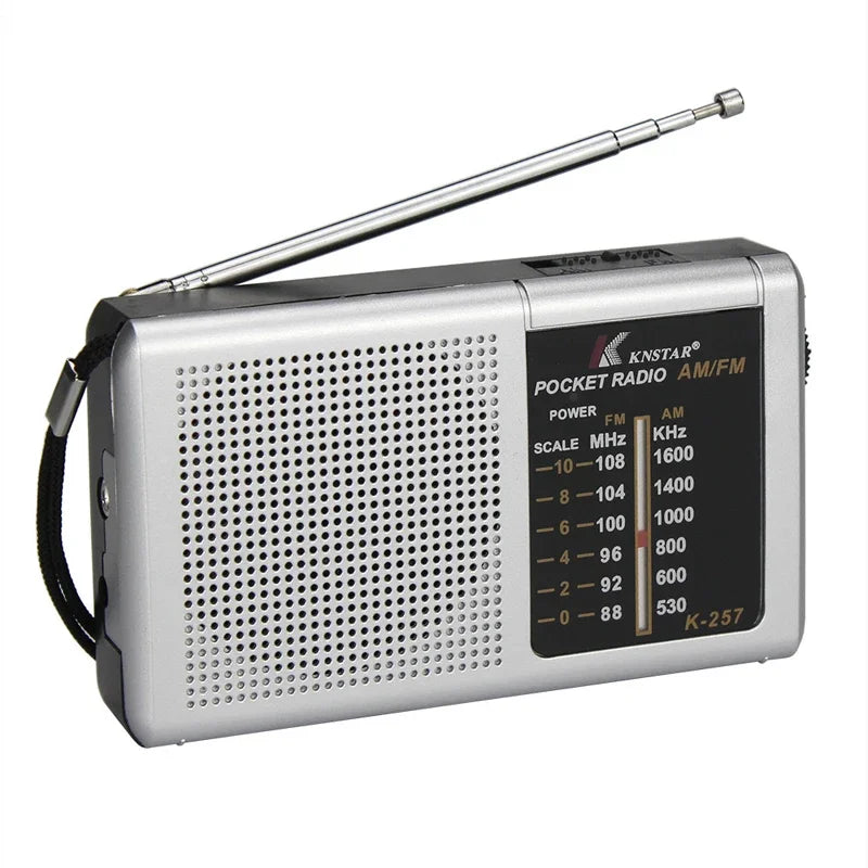 Portable Multi Functional Low Power Radio AM FM Mini Two Band Walkman Battery