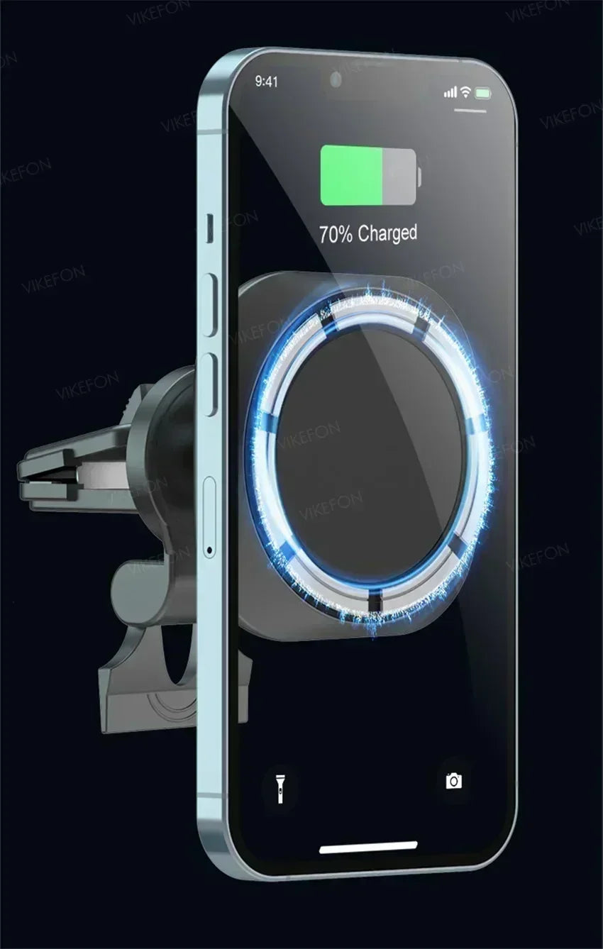Magnetische draadloze autolader, autotelefoonhouder, autobeugel voor iPhone 16