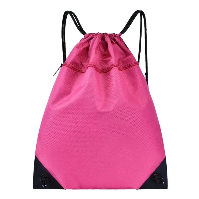Lightweight Drawstring Sports Bag Large Capacity Basketball Bag Football Bag Outdoor Sports Portable