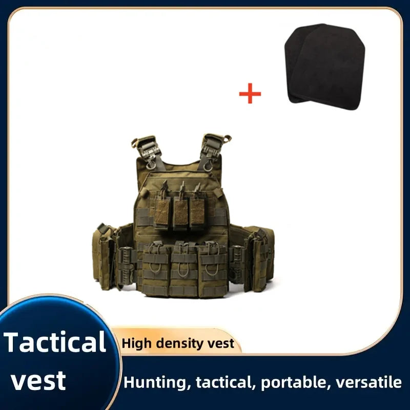 The best selling 600d polyester tactical vest durable, breathable and adjustable Molle design with
