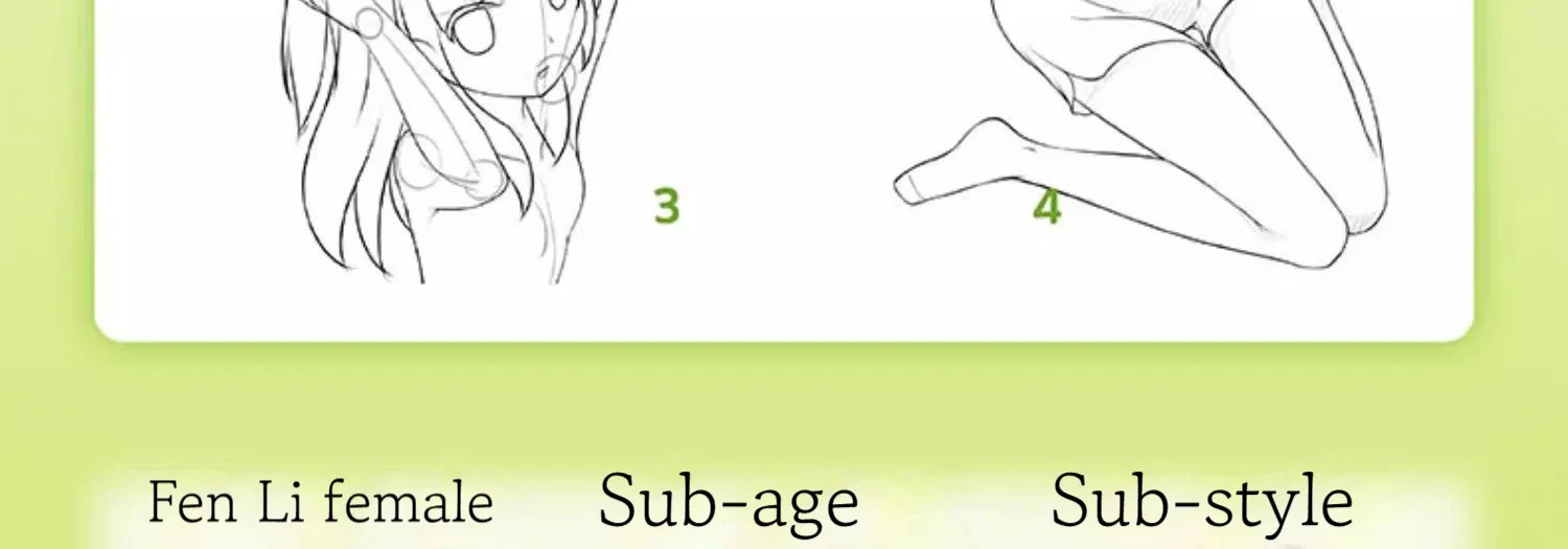 Cartoon Coloring Book Beginner Painting Technique Workbook Comic Manga Images