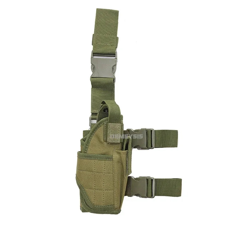 Universal Drop Leg Gun Holster Right Handed Tactical Thigh Pistol Bag Pouch Legs Harness for All