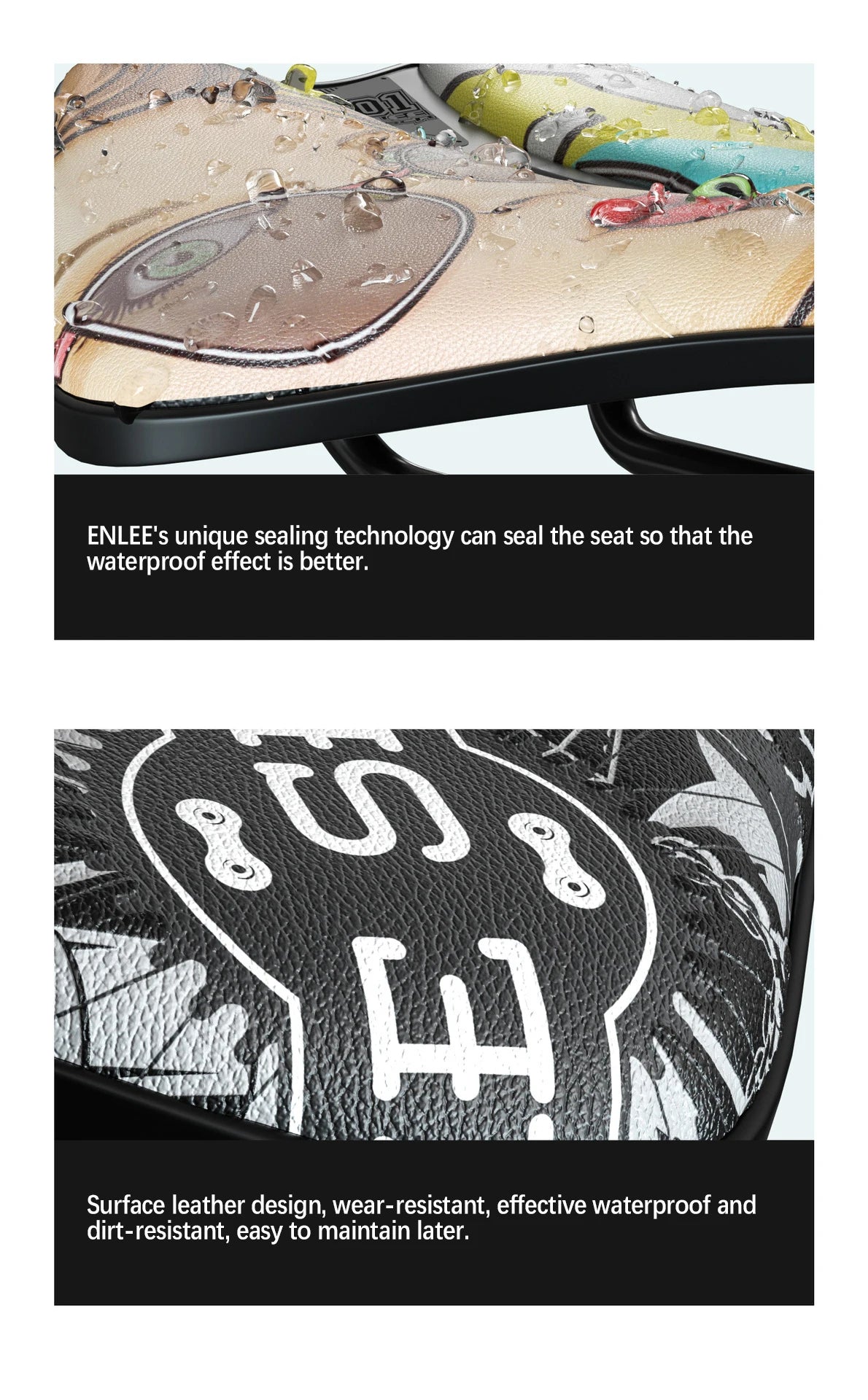Enlee Bicycle Hollow Seat Personality Trend Korte Neus Mountainbike Racezadel
