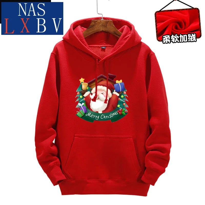 Christmas Eve Ever Ever Santa Memorial Hooded Sweatshirt Men and Women Coat Hoodie