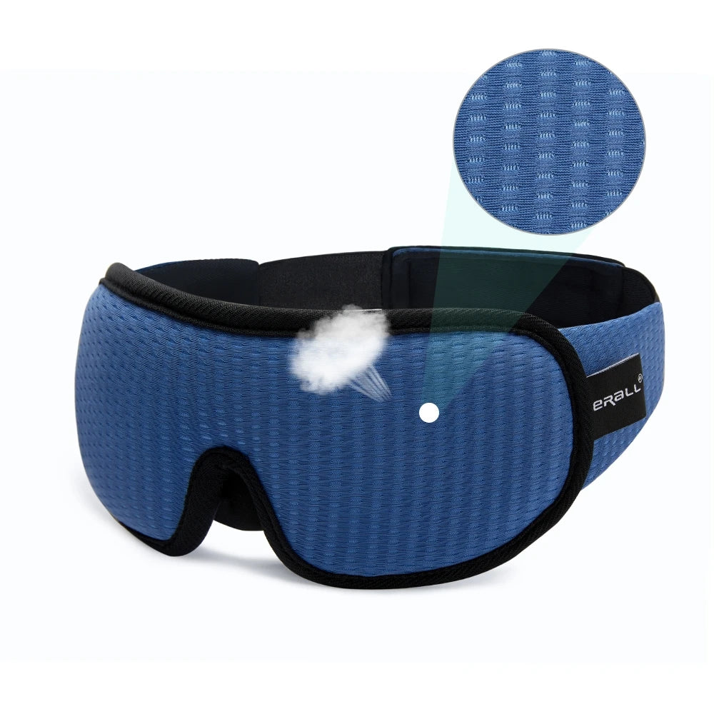 3D Slaapmasker Blokkeert Licht Zacht Gevoerd Slaapmasker Voor De Ogen Slaapmasker Oog