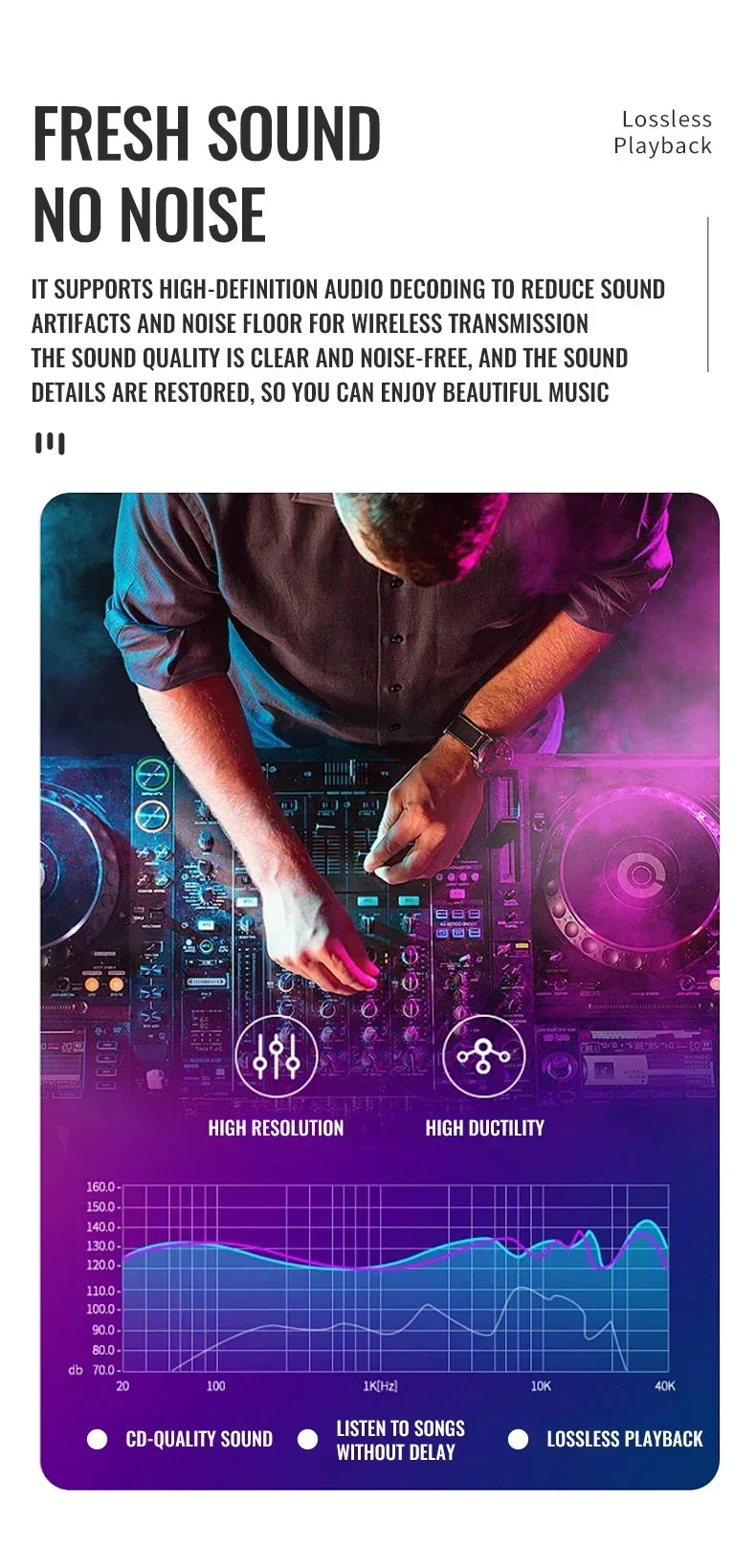 2-in-1 Bluetooth 5.4 audio-ontvanger, zender, stereomuziek, draadloze adapter