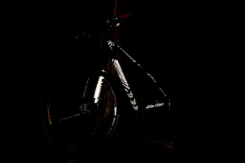 Enlee Fietsframe Reflecterende Film Fiets Krasbescherming Fietsframe