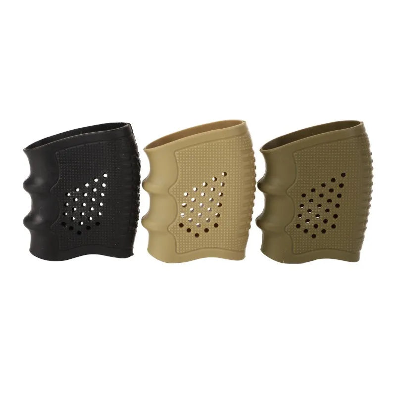 Pistol Rubber Grip Glove Cover Sleeve Anti Slip Handguns For Glock