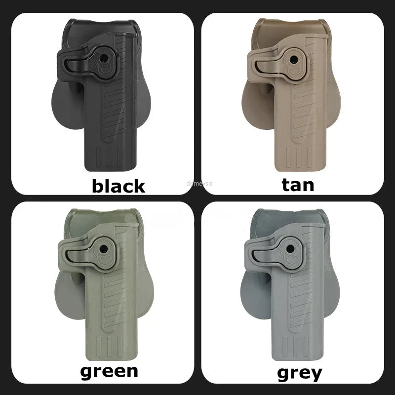 Tactical Gun Holster Men Hunting Shooting Gun Waist Belt Holster for