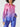 Gradient Pants Suits Women Elegant Satin Long Sleeve Shirt Straight Pant Outfits