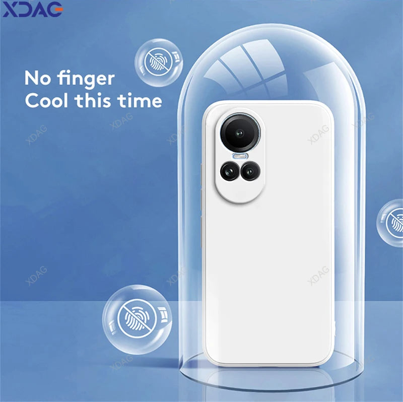 Interne, vlokken telefoonhoes voor Oppo Reno 10 Reno10 Pro 10Pro 5G Global