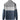 Men s Casual High Collar Contrast Color Long Sleeve Knitted Top with Velvet Warmth for Autumn and