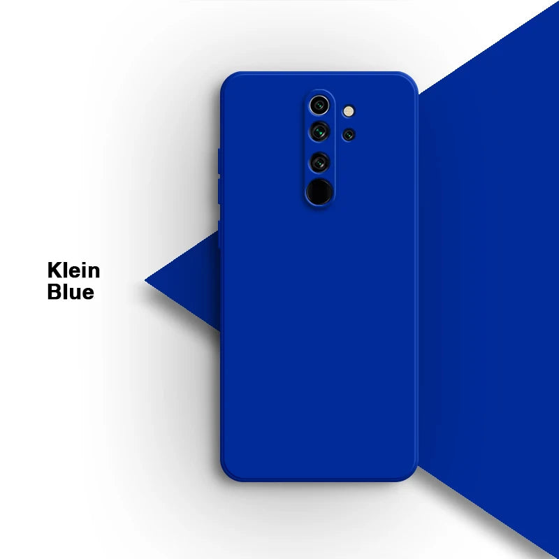 Eenvoudige telefoonhoes voor Xiaomi Redmi Note8 Note 8 Pro 8Pro Zacht snoep vierkant