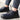 Black Leather Men Work Safety Shoes Steel Toe Cap Anti Smashing and Anti