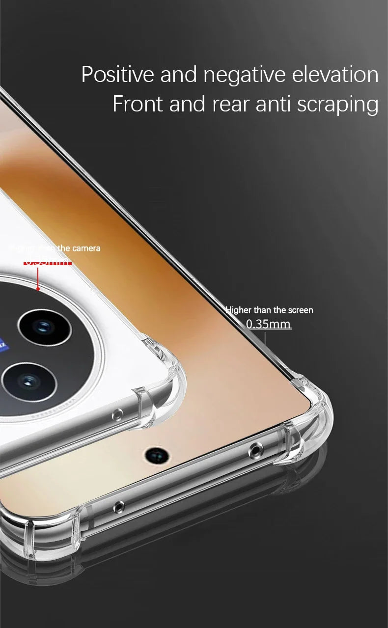 Luxe Airbag-telefoonhoesje voor Vivo X200s X200 Ultra Pro Mini X200Ultra X200Pro 5G