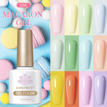 Born Pretty 10ml Macaron Gel Nail Polish All For Manicure Semi Permanent