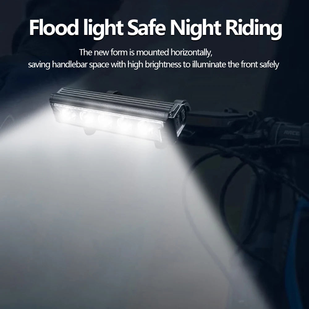 Bicycle Light Bike Front Lights Headlight Flashlight for Bicycle Rechargeable