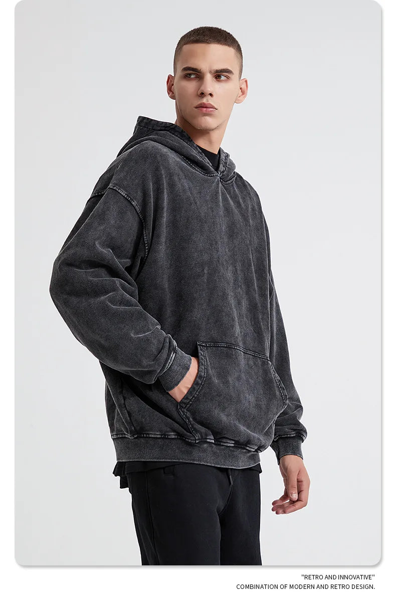 Bornladies Retro Verdikte Hoodie Mode Warme Trui 100% Katoen Dames Trend