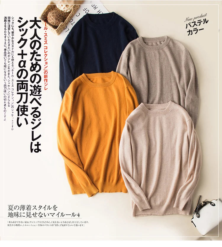 Classic Pullover V Neck Sweater Men Autumn Winter Cashmere Cotton Blend Warm Jumper Clothes Pull