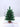 Christmas Tree Ornament Durable Mini Christmas Tree Decoration Prop for