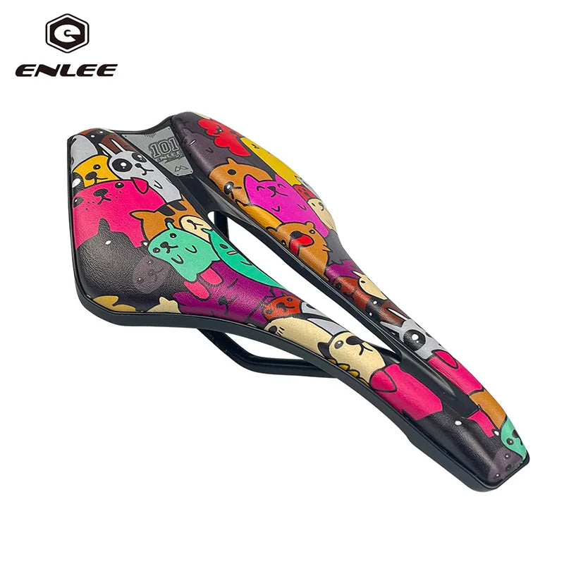 Enlee Bicycle Hollow Seat Personality Trend Korte Neus Mountainbike Racezadel