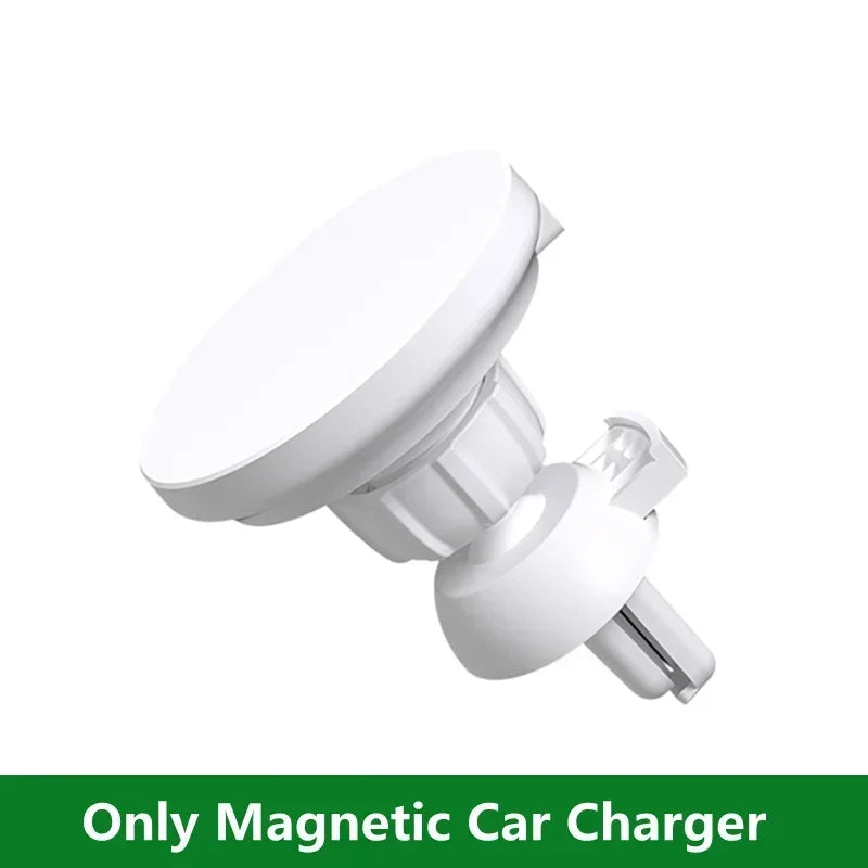 Magnetische auto mobiele telefoonhouder, draadloze oplader voor iPhone 15, 14, 13 en 12