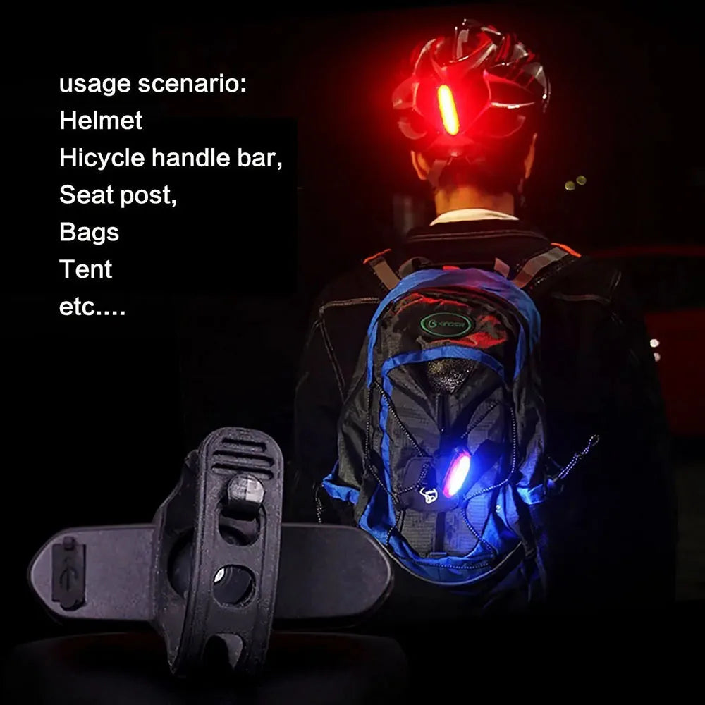 MTB Racefiets Achterlicht USB Oplaadbaar LED Fiets Achterlicht Eenvoudig te Installeren