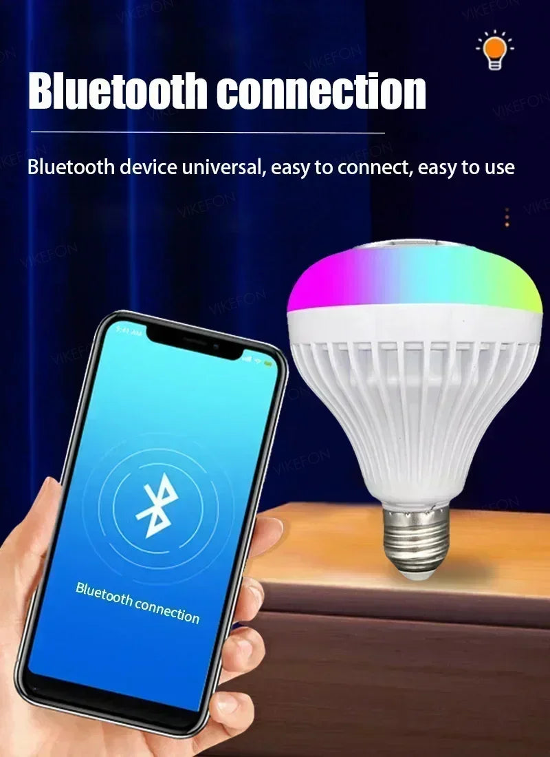 Bluetooth-luidspreker LED-muzieklamp met ingebouwde draadloze smart