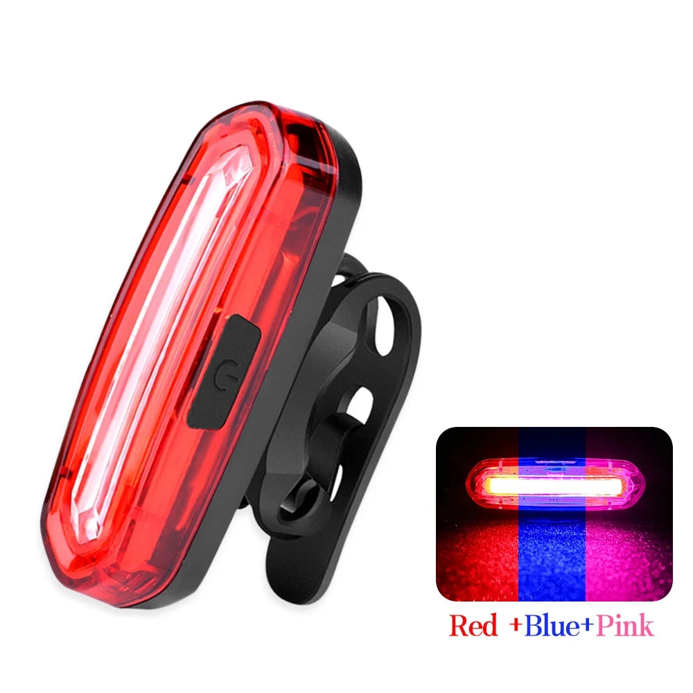 MTB Racefiets Achterlicht USB Oplaadbaar LED Fiets Achterlicht Eenvoudig te Installeren