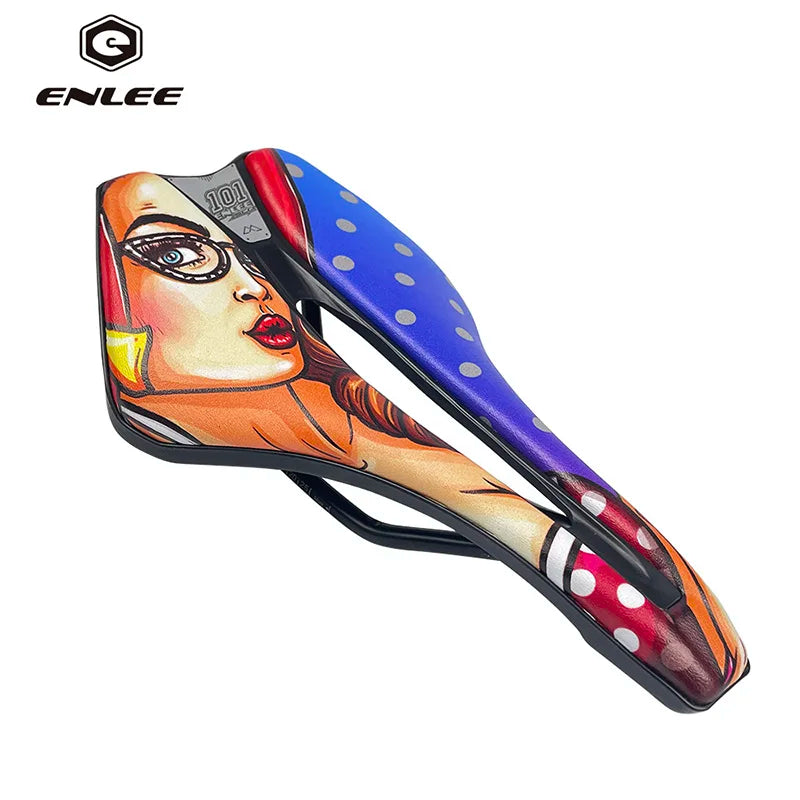 Enlee Bicycle Hollow Seat Personality Trend Korte Neus Mountainbike Racezadel