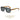 Caterside Retro Punk Sunglasses Men Vintage Flat Top Double Bridges Sun