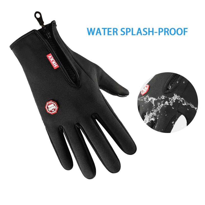 Buitenfiets handschoenen, fietsen voor warmte en antislip in herfst en winter
