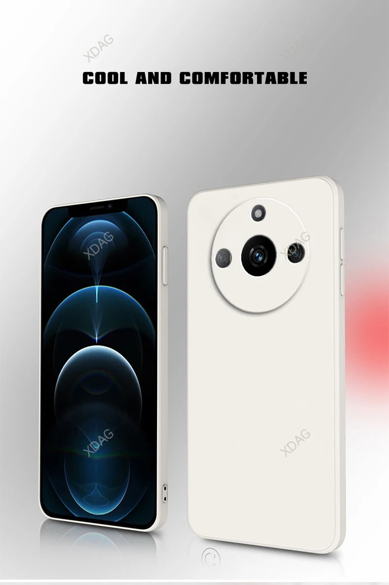 Telefoonhoesje voor Oppo Realme 11 Pro 11Pro Plus Pro+ 5G Eenvoudige lensbescherming