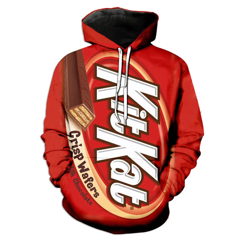 Cheetos Snack Hoodeis Men Fashion Funny 3D Printed Long Sleeve Sweatshirts Women Casual Harajuku Hip