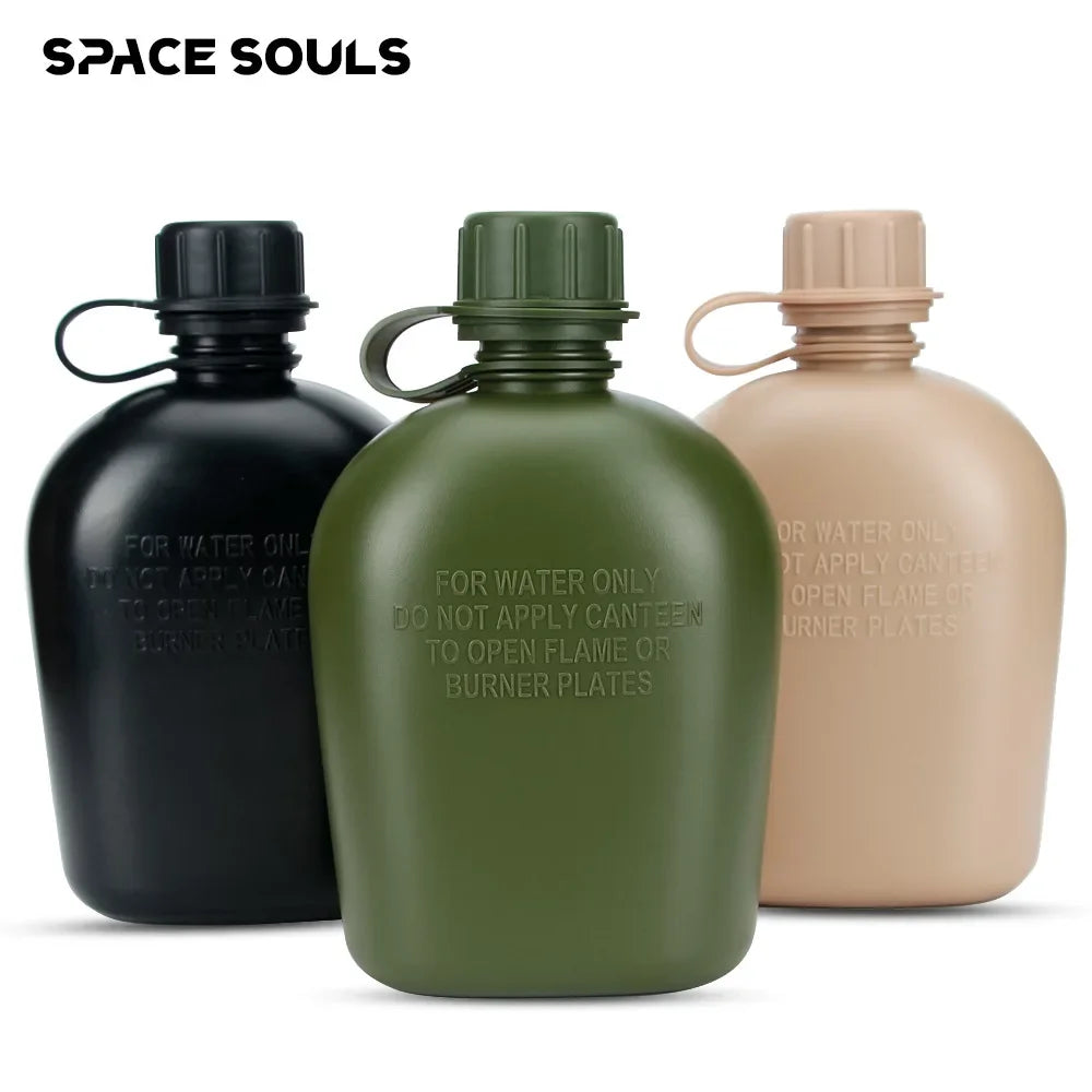 American Style Tactical Single Soldier Water Bottle High Polymer Outdoor Camping