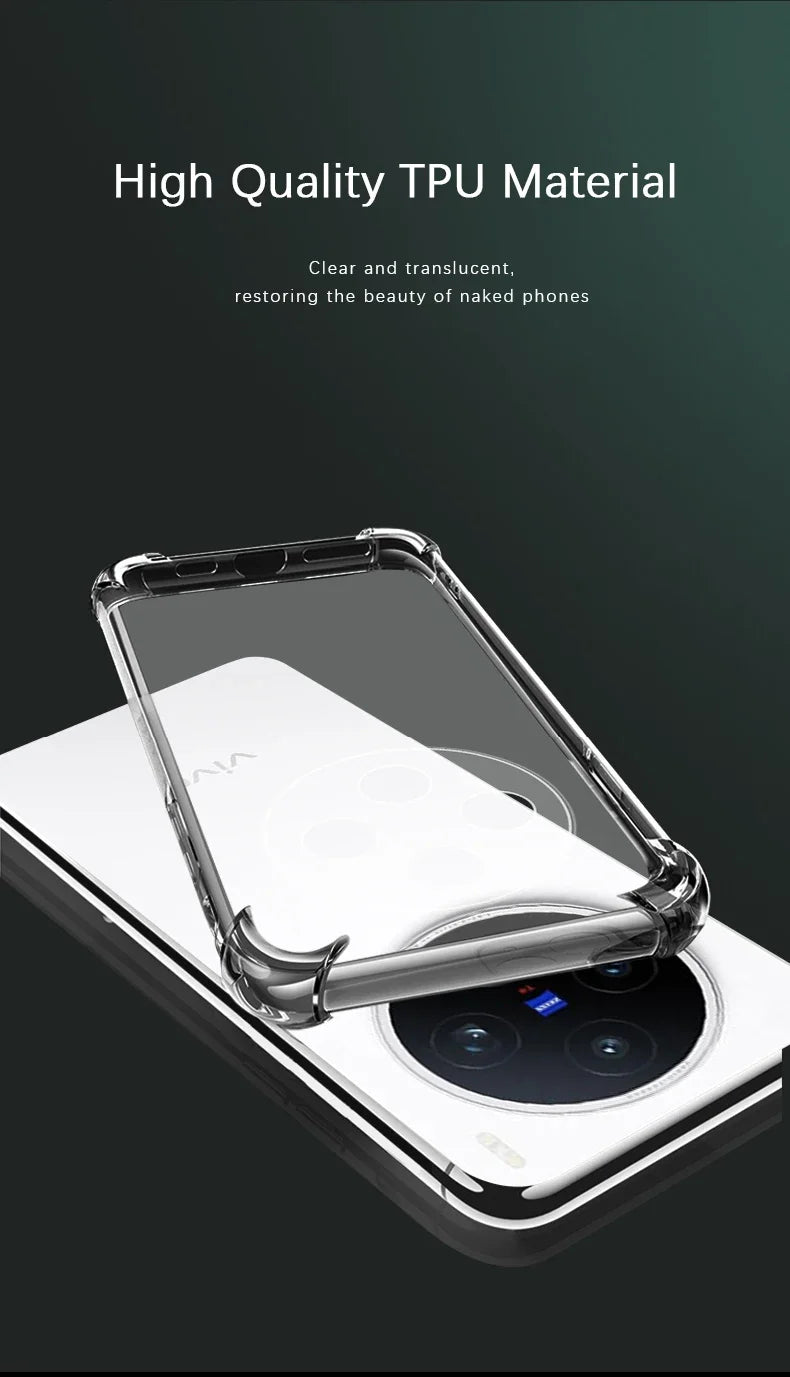 Luxe Airbag-telefoonhoesje voor Vivo X200s X200 Ultra Pro Mini X200Ultra X200Pro 5G