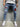 Mode Heren Geschilderde Stretch Skinny Jeans Slim Fit Gescheurd Versleten Geplooide Knie